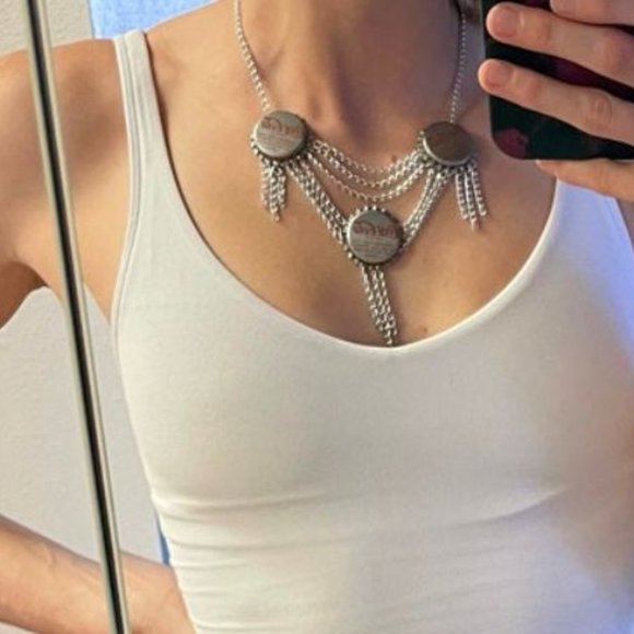 Cherry Coke Bottle Cap Necklace - Picture 3 of 3